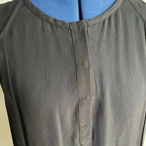 Eileen Fisher sheer silk tunic